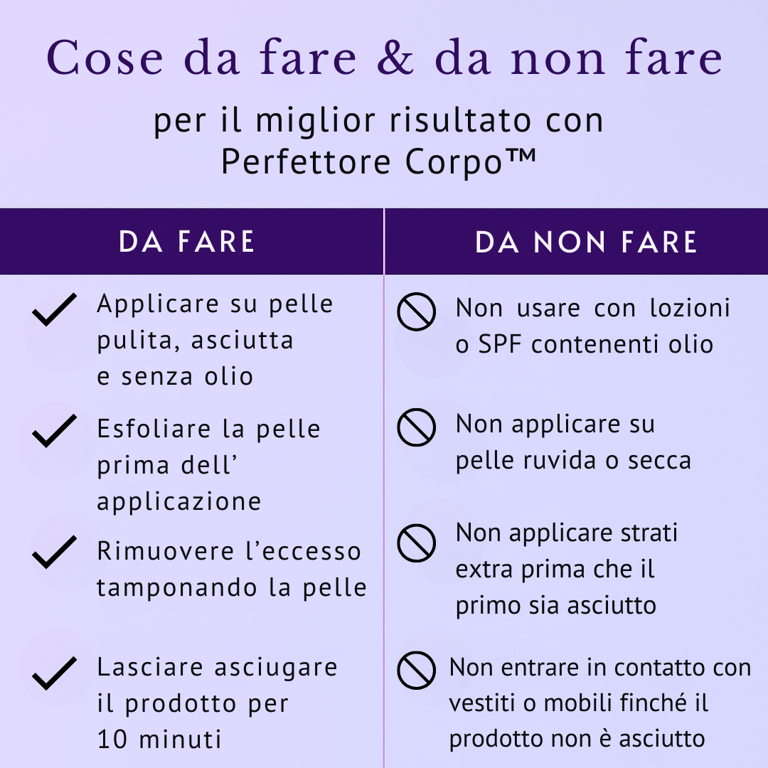 Veloris Perfettore Corpo™ – Fondotinta per una pelle uniforme